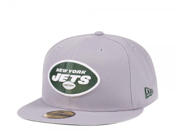 New Era New York Jets Fresh Grey Edition 59Fifty Fitted Cap