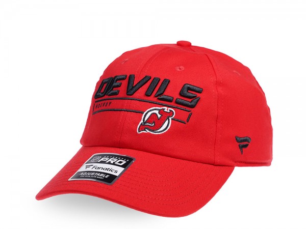 Fanatics New Jersey Devils Authentic Pro Rinkside Adjustable Strapback Cap