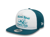 New Era Miami Boat Club A Frame Golfer Snapback Cap