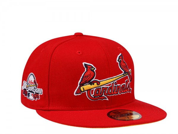 New Era St. Louis Cardinals All Star Game 2009 Red and Gold Edition 59Fifty Fitted Cap