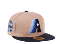 New Era Houston Astros 20th Anniversary Camel Navy Two Tone Edition 59Fifty Fitted Cap