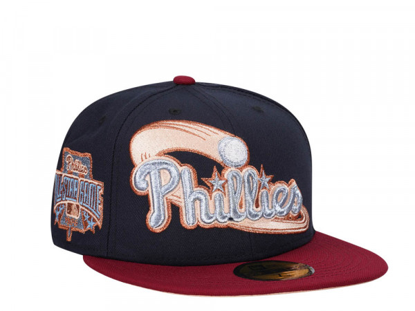 New Era Philadephia Phillies All Star Game 1996 Heavy Metallic Two Tone Edition 59Fifty Fitted Cap