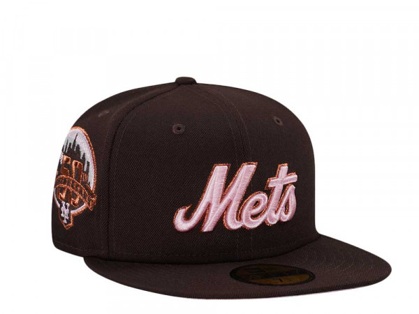 New Era New York Mets 50th Anniversary Burnt Pink Edition 59Fifty Fitted Cap