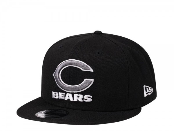 New Era Chicago Bears Steel Black Edition 9Fifty Snapback Cap