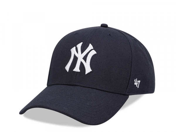 47Brand New York Yankees Navy MVP Snapback Cap