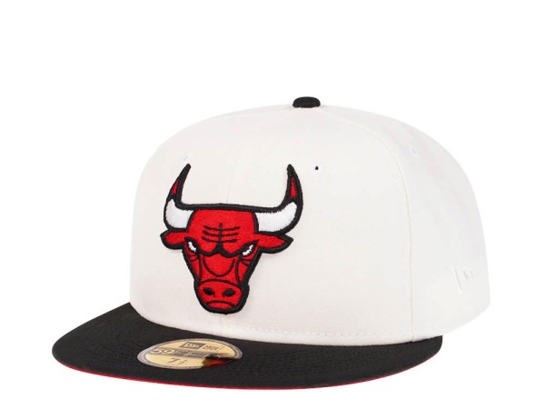 New Era Chicago Bulls Creme Two Tone Edition 59Fifty Fitted Cap