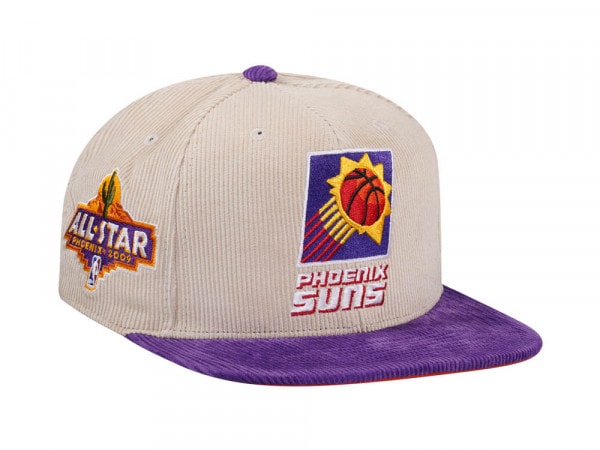 Mitchell & Ness Phoenix Suns All Star 2009 Two Tone Hardwood Classic Cord Edition Dynasty Fitted Cap