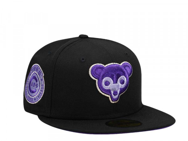 New Era Chicago Cubs All Star Game 1962 Black Purple Edition 59Fifty Fitted Cap