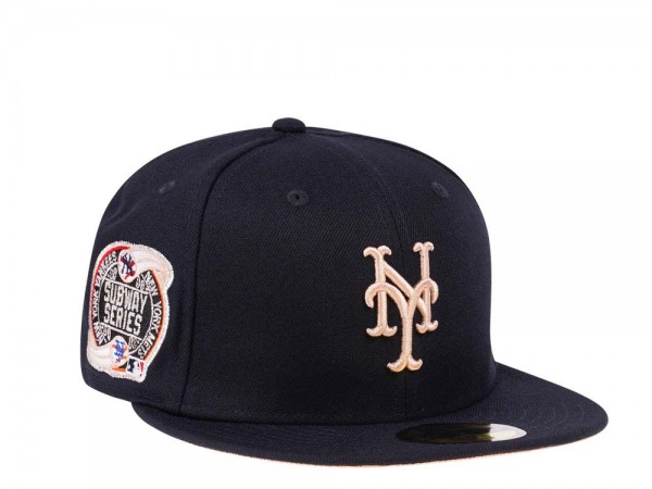 New Era New York Mets Subway Series 2000 Navy Peach Edition 59Fifty Fitted Cap