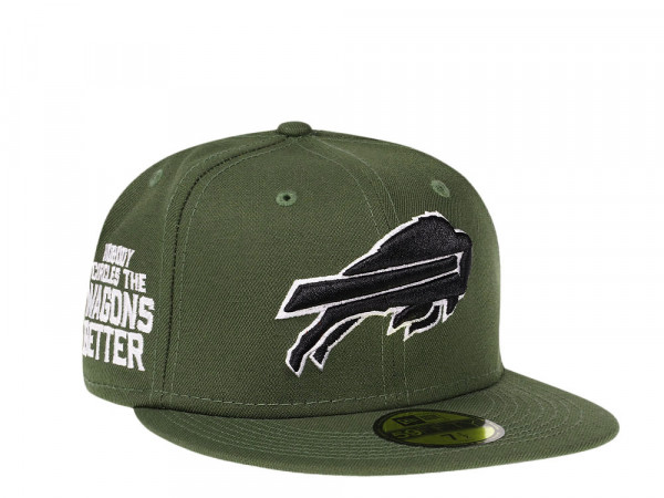 New Era Buffalo Bills Rifle Green Special Edition 59Fifty Fitted Cap