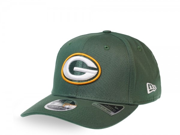 New Era Green Bay Packers Green 9Fifty Stretch Snapback Cap