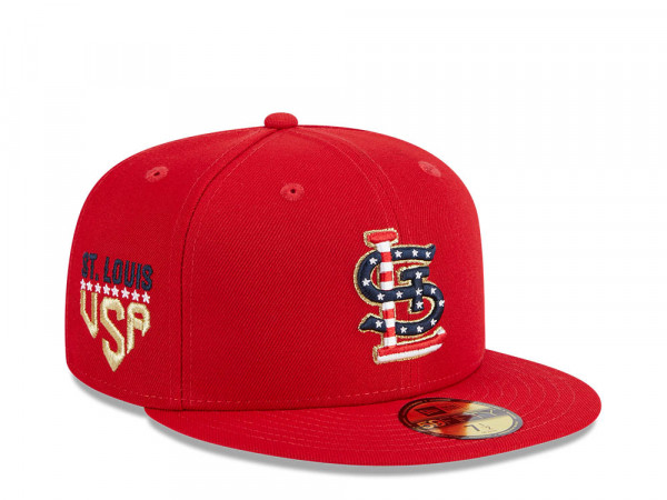 New Era St. Louis Cardinals 4th of July 23 Authentic On-Field 59Fifty Fitted Cap