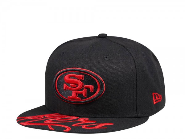 New Era San Francisco 49ers Red Script Edition 59Fifty Fitted Cap