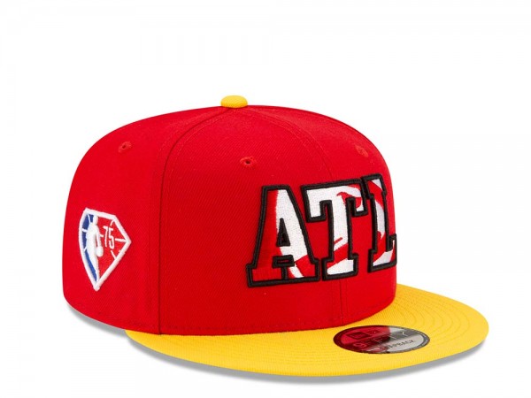 New Era Atlanta Hawks NBA Draft 21 9Fifty Snapback Cap