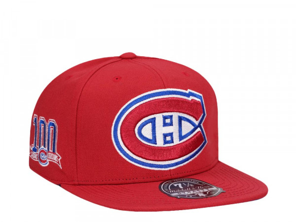Mitchell & Ness Montreal Canadiens 100 Seasons Edition Dynasty Fitted Cap
