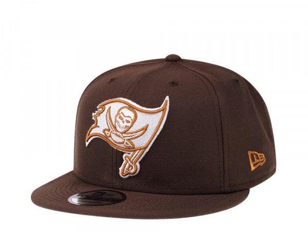 New Era Tampa Bay Buccaneers Brown Caramel Edition 9Fifty Snapback Cap