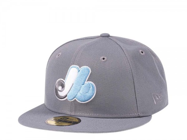 New Era Montreal Expos Gray Prime Edition 59Fifty Fitted Cap