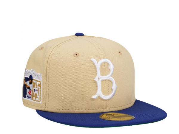 New Era Brooklyn Dodgers Jackie Robinson 75 Years Vegas Two Tone Edition 59Fifty Fitted Cap