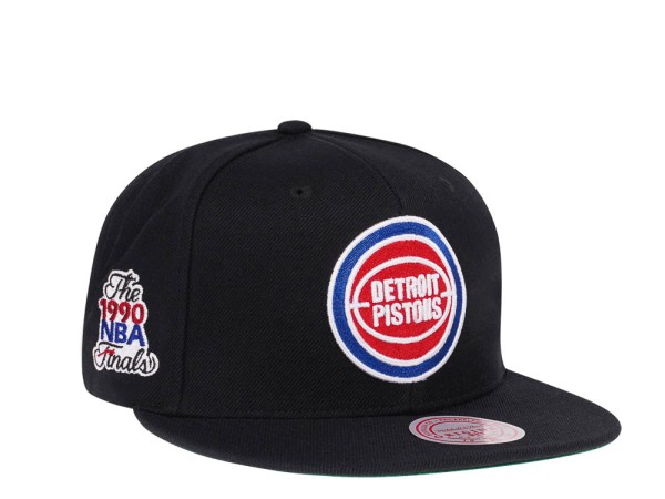 Mitchell & Ness Detroit Pistons Top Spot Black Snapback Cap