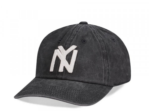 American Needle New York Black Yankees Archive NL Dadhat Strapback Cap