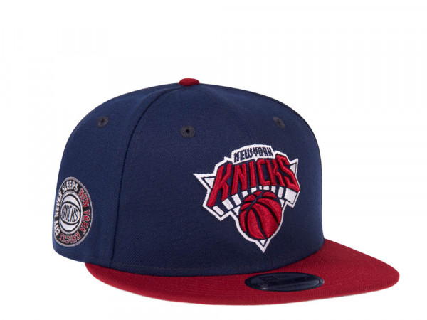 New Era New York Knicks Oceanside Cardinal Edition 9Fifty Snapback Cap