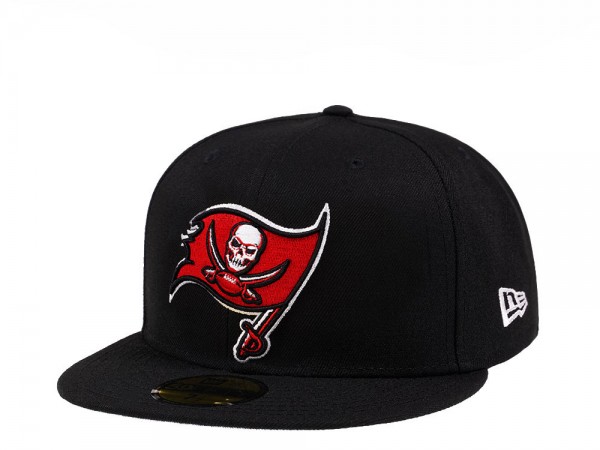 New Era Tampa Bay Buccaneers Black Crimson Collection 59Fifty Fitted Cap