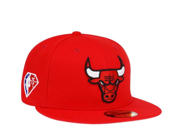 New Era Chicago Bulls NBA 75th Anniversary Edition 59Fifty Fitted Cap