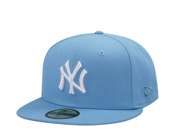 New Era New York Yankees Sky Blue Edition 59Fifty Fitted Cap