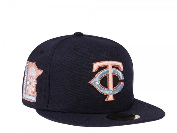 New Era Minnesota Twins All Star Game 1965 Arctic Peach Edition 59Fifty Fitted Cap