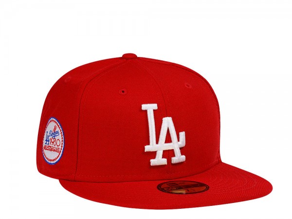 New Era Los Angeles Dodgers All Star Game 1980 Red Edition 59Fifty Fitted Cap