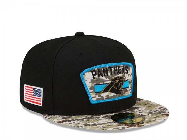 New Era Carolina Panthers Salute to Service 21 59Fifty Fitted Cap