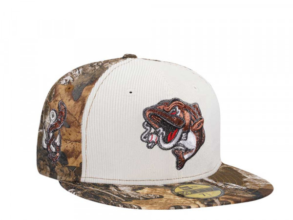 New Era Gwinnett Stripers Cord Chrome Realtree Two Tone Edition 59Fifty Fitted Cap