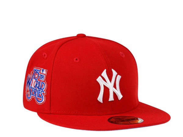 New Era New York Yankees World Series 1978 Red Glacier Blue Edition 59Fifty Fitted Cap