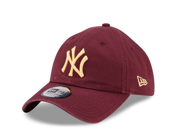New Era New York Yankees Red Casual Classic Strapback Cap