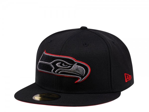 New Era Seattle Seahawks Red Action 59Fifty Fitted Cap