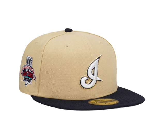 New Era Cleveland Indians 10th Anniversary Jacobs Field Vegas Two Tone Edition 59Fifty Fitted Cap