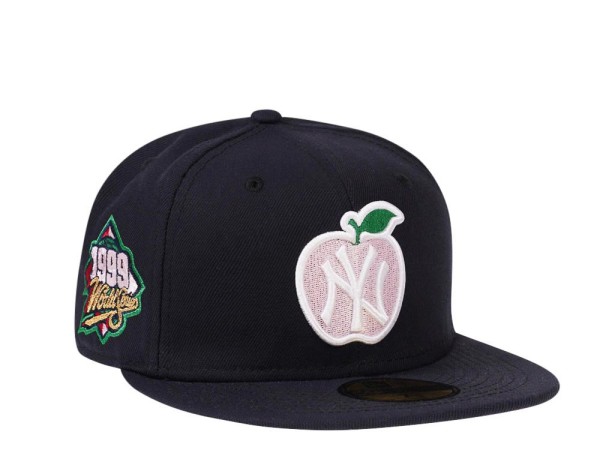 New Era New York Yankees World Series 1999 Big Apple Pink Edition 59Fifty Fitted Cap