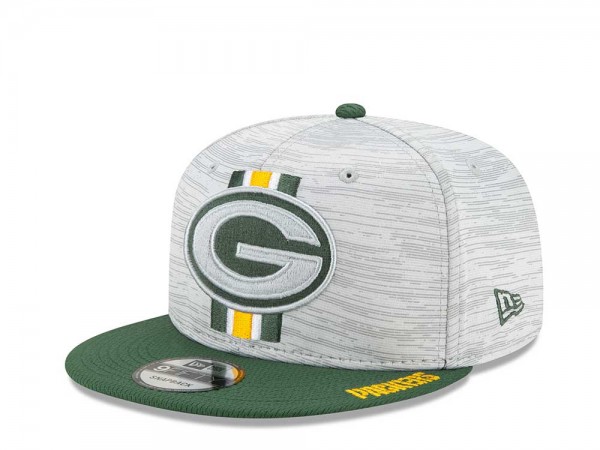 New Era Green Bay Packers NFL Official Training Camp 2021 9Fifty Snapback Cap