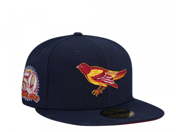 New Era Baltimore Orioles 50th Anniversary Navy Edition 59Fifty Fitted Cap