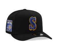 New Era Seattle Mariners 40th Anniversary Gold Throwback A Frame 9Fifty Snapback Cap
