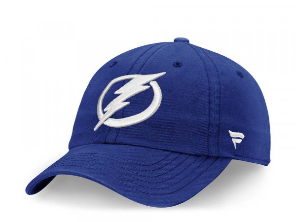 Fanatics Tampa Bay Lightning Primary Logo Adjustable Strapback Cap