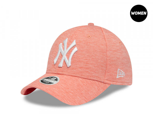 New Era New York Yankees Jersey Peach Womens 9Forty Strapback Cap
