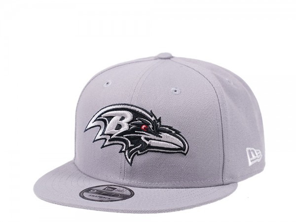 New Era Baltimore Ravens All about Gray Edition 9Fifty Snapback Cap