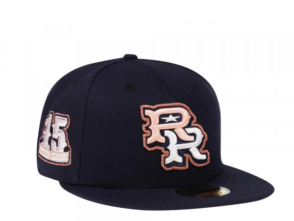 New Era Round Rock Express 15th Anniversary Copper Peach Edition 59Fifty Fitted Cap