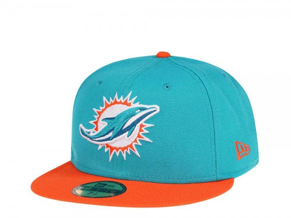 New Era Miami Dolphins Two Tone Edition 59Fifty Fitted Cap