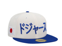 New Era Los Angeles Dodgers Kanji Japan Chrome Two Tone Edition 59Fifty Fitted Cap