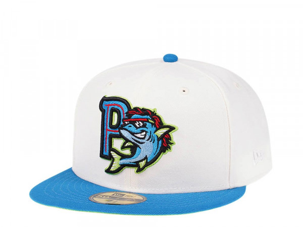New Era Pensacola Mullets Chrome Two Tone Prime Edition 59Fifty Fitted Cap