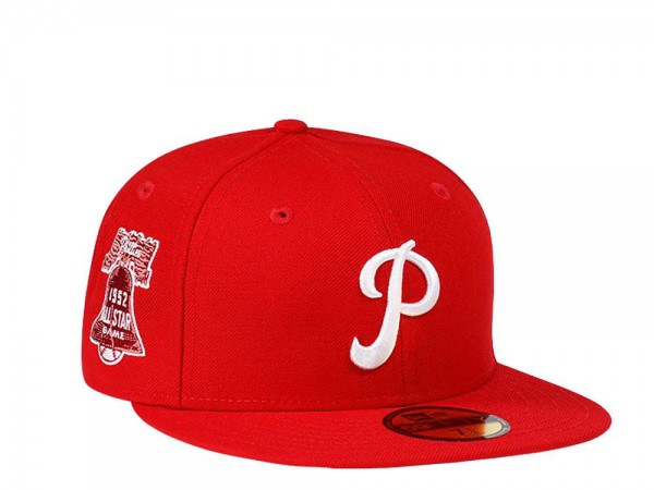 New Era Philadelphia Phillies All Star Game 1952 Red Throwback Edition 59Fifty Fitted Cap
