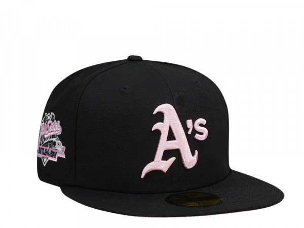 New Era Oakland Athletics World Series 1889 Black Pink Edition 59Fifty Fitted Cap