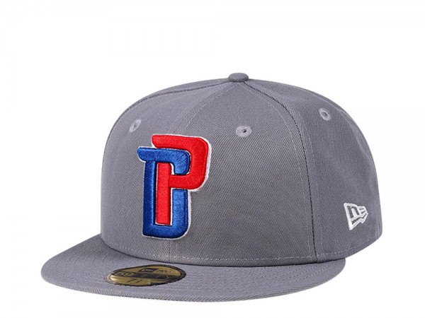 New Era Detroit Pistons Gray Edition 59Fifty Fitted Cap